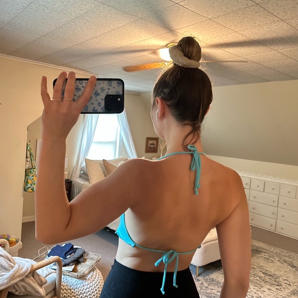 Blue open back top! - Picture 2 of 4